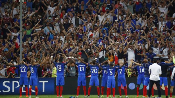 Frankreich nach Sieg über Deutschland im EM-Finale