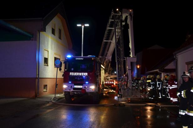 Brände zu Weihnachten: Großeinsatz der Feuerwehren im Burgenland