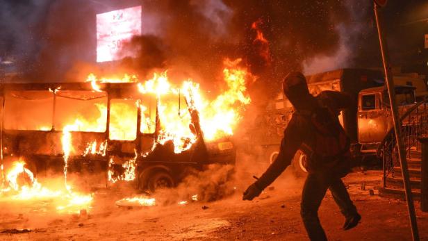 Der Maidan - ein Schlachtfeld