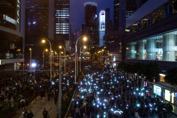 HONG KONG-CHINA-POLITICS-UNREST-NEW YEAR