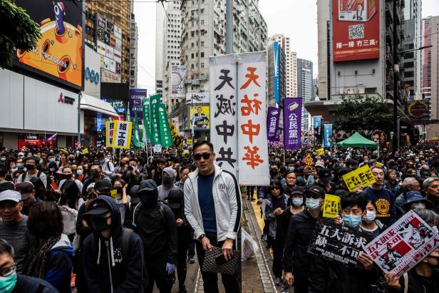 HONG KONG-CHINA-POLITICS-CRIME-UNREST