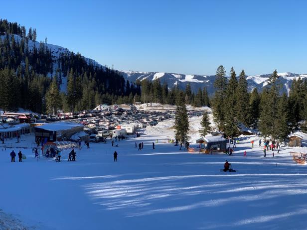 Skigebiet Hochkar in NÖ überfüllt: Zufahrt gesperrt