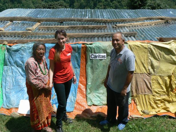 Caritas unterstützt 43.000 Menschen in Nepal