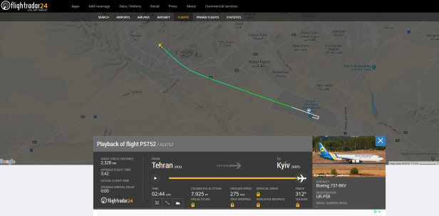 Ukrainisches Flugzeug im Iran abgestürzt - Spekulationen über Abschuss