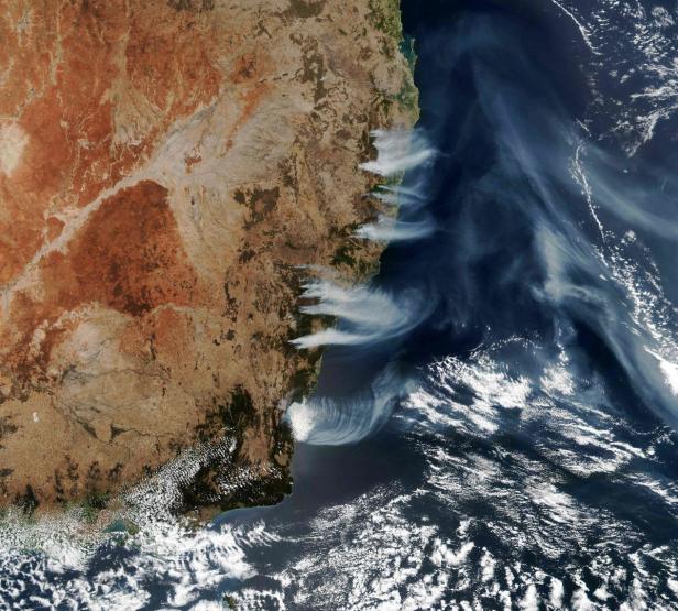 Verheerende Bilder: Australien steht weiterhin in Flammen
