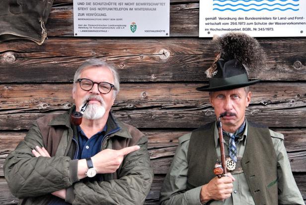 Der steirische Jäger, der mit den Steinböcken wandert