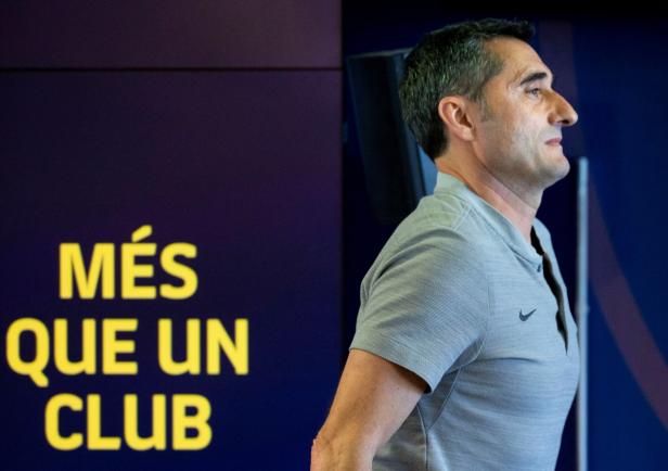 FC Barcelona sacks head coach Ernesto Valverde