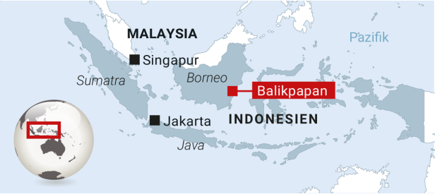 Jakarta übersiedelt für 23 Milliarden Dollar nach Borneo