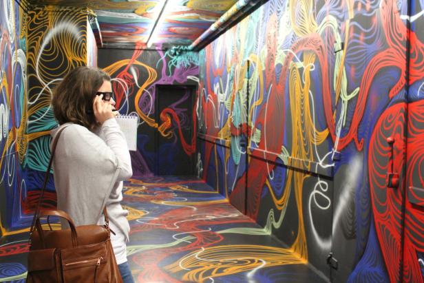 Neue Graffitis: Teil der Kunst werden