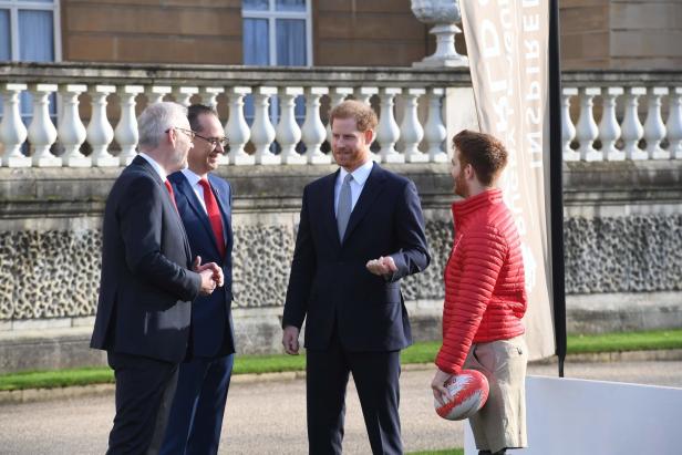 Prinz Harry absolvierte ersten Auftritt nach Rücktritt