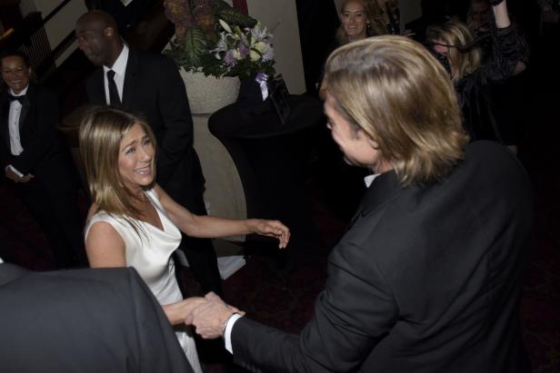 Brad Pitt und Jennifer Aniston trafen sich bei SAG Awards wieder
