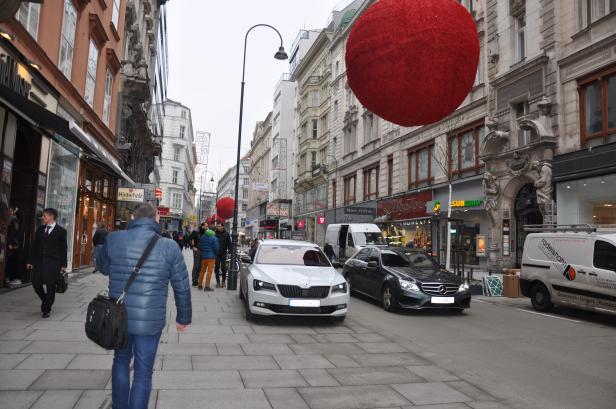Rotenturmstraße: Zu viele Autos, zu wenige Mistkübel – aber entspannter