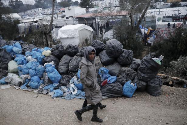Überfüllte Migrantenlager: Generalstreik auf griechischen Inseln