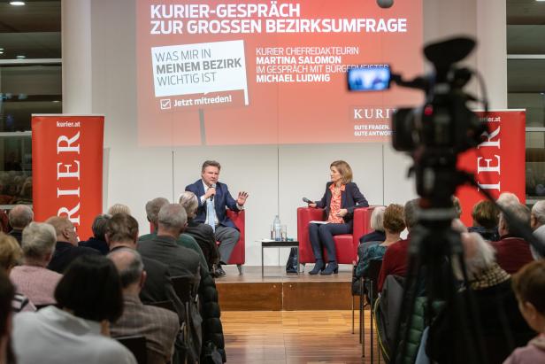 KURIER-Gespräch: Ein Ordner voller Anregungen für Michael Ludwig