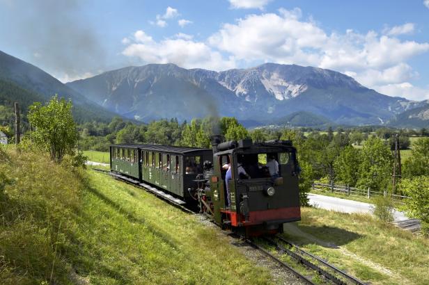 Schneebergbahn: Entspannt auf den höchsten Berg Niederösterreichs