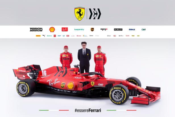Ferrari enthüllte die Rote Göttin
