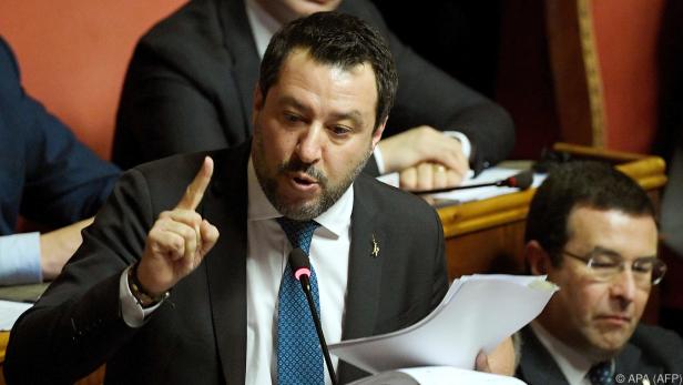 Salvini drohen bis zu 15 Jahre Haft