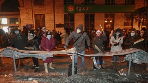 Schwere Eskalation in Kiew