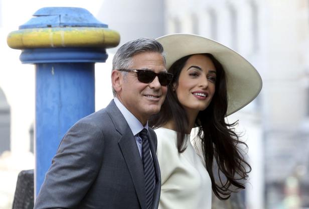 George Clooney feiert schon wieder Hochzeit
