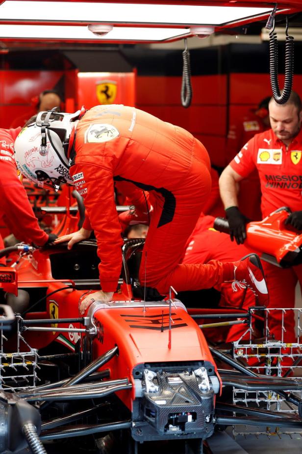 Formel-1-Tests: Ferrari-Chef Binotto ist schon panisch