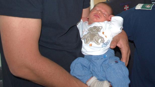 Schnelle Geburt: Julian war der Star in der Rettungszentrale