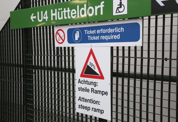 Kein Aufzug bei U4 Pilgramgasse: Wiener Linien droht Klage