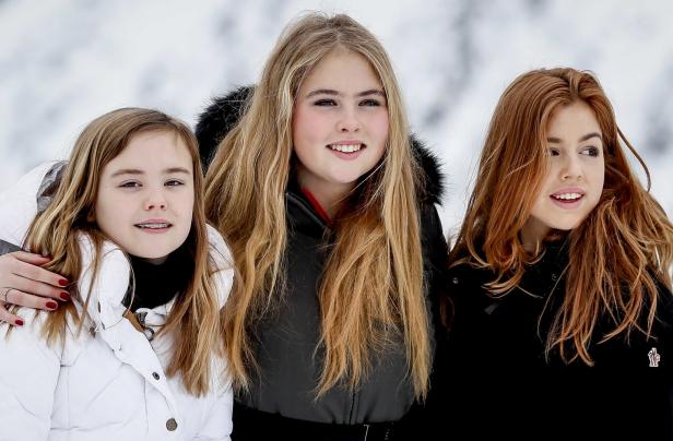 Holländische Royals betont entspannt im Lech-Urlaub