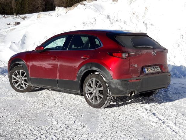 Start zum Dauertest mit dem Mazda CX-30 mit Skyactive-X180 Motor