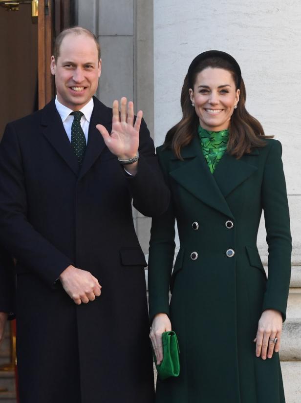 Prinz William und Herzogin Kate genießen Irland