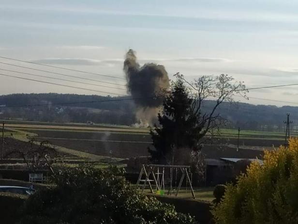 Südburgenland: 250 Kilogramm Fliegerbombe gesprengt