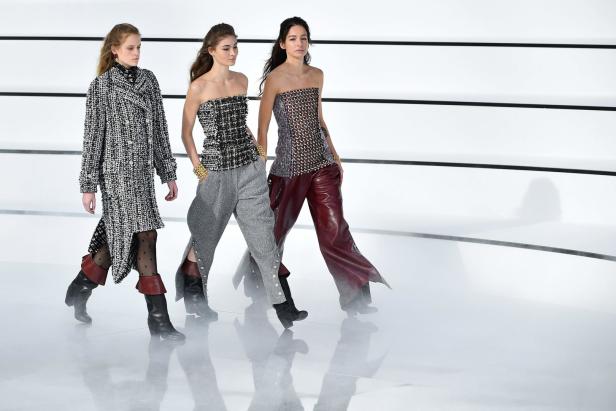 Modewoche: Der Half Updo war die unkomplizierte Trendfrisur bei Chanel