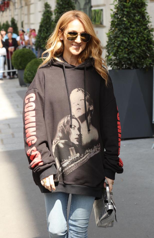 Queen of Cool: Celine Dion im "Titanic"-Pullover