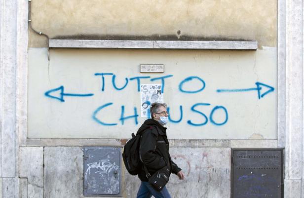 Corona-Chaos in Italien: 133 Tote an einem Tag