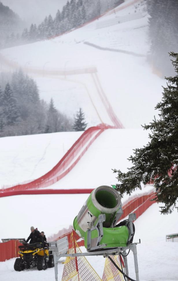 Kitzbühel: Kampf um Hausbergkante