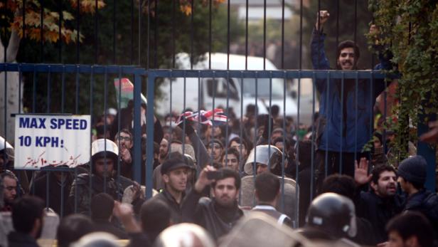 Britische Botschaft in Teheran vor Wiedereröffnung