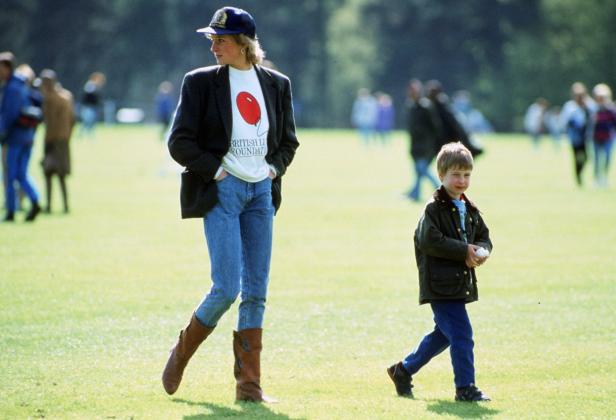Lady Dianas gemütliche Outfits passen perfekt in die jetzige Zeit
