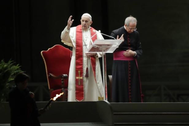 Ostersonntag im Vatikan: Glaube, Liebe, Hoffnung, Zweifel