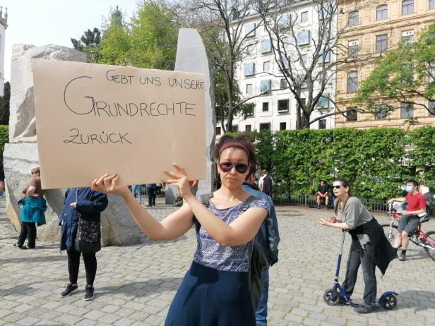 Polizei löste unerlaubte Corona-Demo in Wien auf
