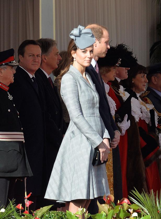 Kate Middleton und Prinz William bei einer öffentlichen Veranstaltung.