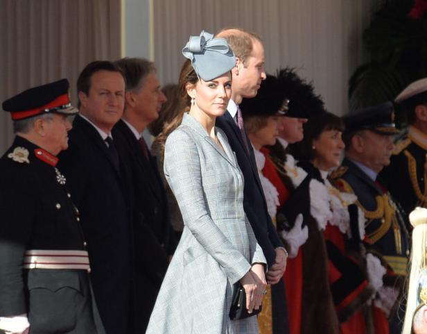Kate Middleton und Prinz William bei einer öffentlichen Veranstaltung.