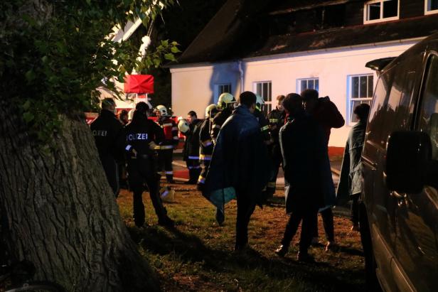 Feuerwehreinsatz: Brand im Flüchtlingsheim