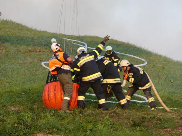 Waldbrand in Kärnten: Schaulustige machten Probleme