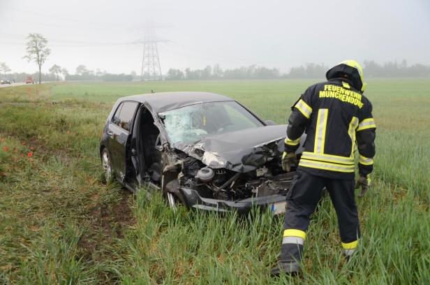 Münchendorf: Unfall forderte zwei schwer Verletzte