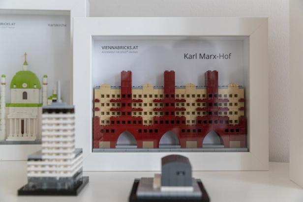 Miniatur-Kunst: Lego spielen mit Wiens Prachtbauten