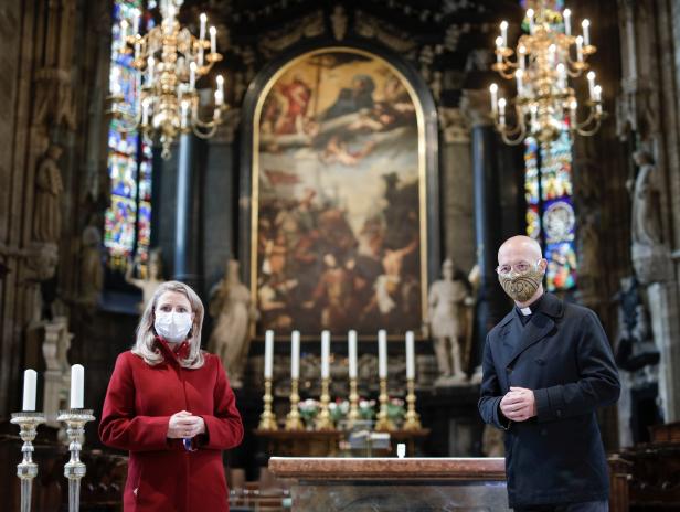 Messe im Stephansdom: „Wir bitten Sie, nicht zu singen“