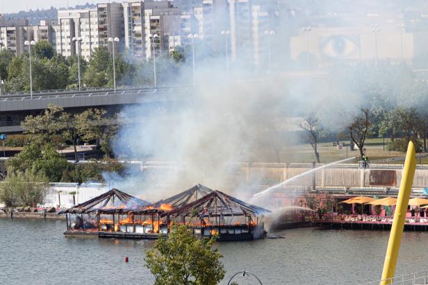 Feuer in der Sansibar: Mysteriöse Brandserie im Umfeld der Donauinsel