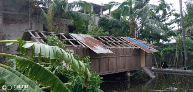 Zyklon zerstörte ZUKI-Hilfsprojekte von Claudia Stöckl in Kalkutta und Sundarbans