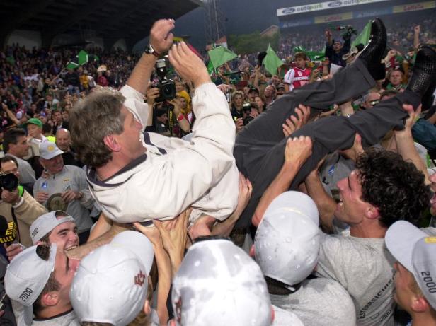 Heute vor 20 Jahren: Der FC Tirol feiert den letzten Titel am alten Tivoli