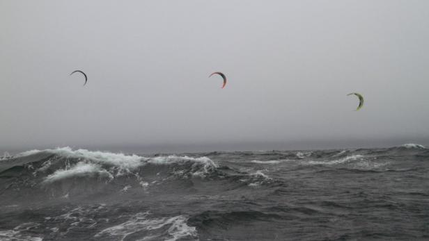 Kitesurfen am Polarkreis