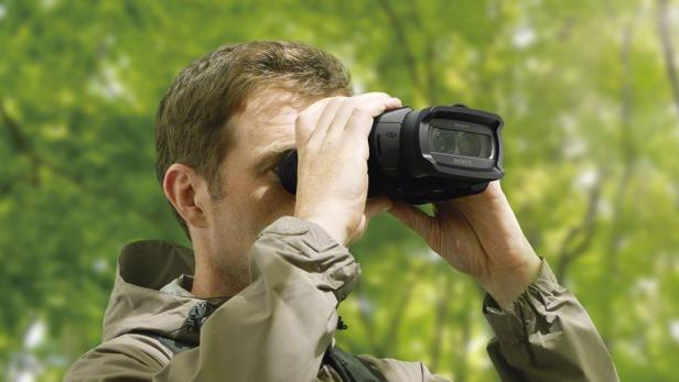 Feldstecher als 3-D Full HD Camcorder